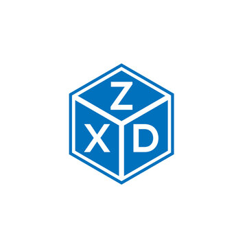 ZXD letter logo design on white background. ZXD creative initials letter logo concept. ZXD letter design.
