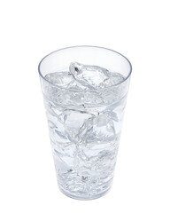 グラスに入った水のイラスト リアル