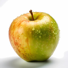 Apple isolated white