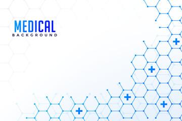 Fototapeta premium modern blue medical background vector