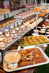 desserts open buffet