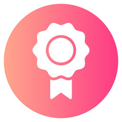 medal gradient icon