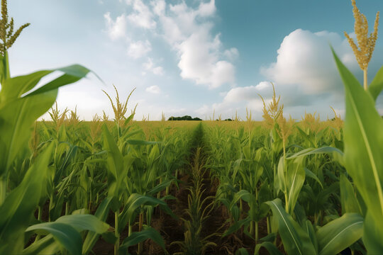 agriculture environment and green field