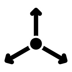 axis glyph icon