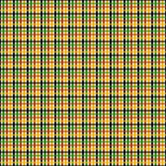 Tartan Seamless Repeatable Pattern Background Seamless tartan plaid pattern. Repeatable background with check fabric texture. Flat vector backdrop.