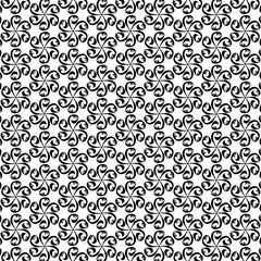 black and white seamless pattern