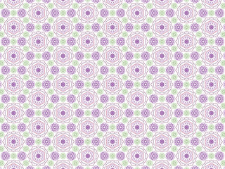 seamless pattern with flowers