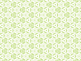 seamless pattern with leaves