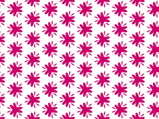 seamless pattern with pink hearts