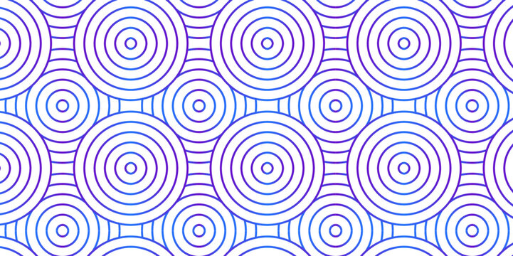 seamless pattern circule  lines seamless pattern with waves pink geomatices retro background.	