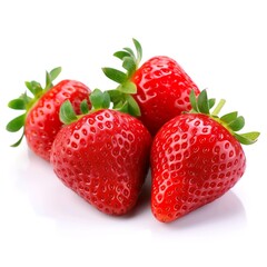 Erdbeeren frisch vom Feld für Werbung und Marketing 