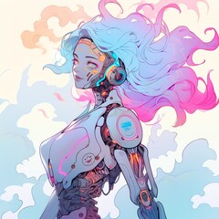 女性のロボット |female robot Generative AI
