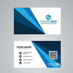 Modern business card design template