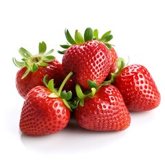 Erdbeeren frisch vom Feld für Werbung und Marketing