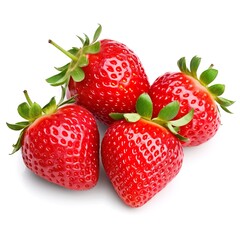 Erdbeeren frisch vom Feld für Werbung und Marketing