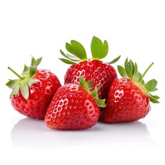 Erdbeeren frisch vom Feld für Werbung und Marketing