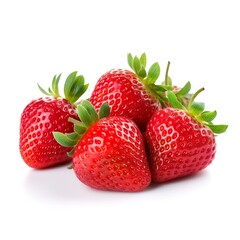 Erdbeeren frisch vom Feld für Werbung und Marketing - obrazy, fototapety, plakaty