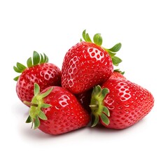 Erdbeeren frisch vom Feld für Werbung und Marketing