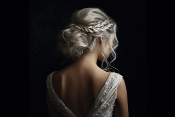 Elegant Bridal Beautiful Hairstyle