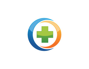 Obraz premium Creative Medical healthcare logo design vector