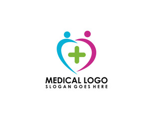 Medical Cross and Health Pharmacy Logo Vector Template
