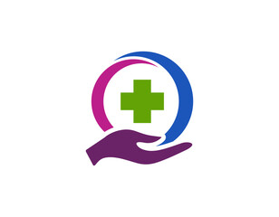 Medical Cross and Health Pharmacy Logo Vector Template