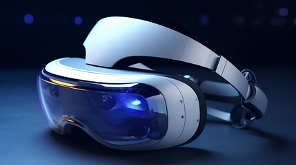 Mixed Reality Goggles, Headset, AR, VR, Futuristic Design, Augmented Reality, Virtual Reality