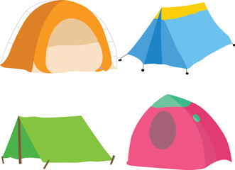 set of tent
