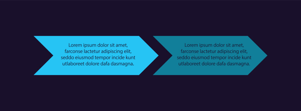 Sequence arrows infographic chart design template for dark theme. Business process. Direction pointer. Editable flowchart steps. Visual data presentation. Myriad Pro-Bold, Regular fonts used