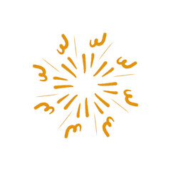 star and spakle shape.