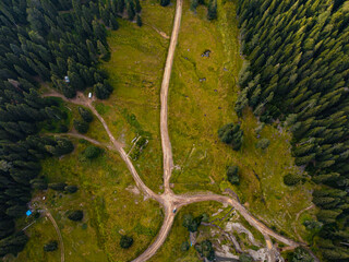 aerial view from plato