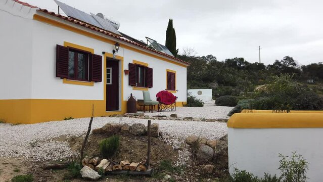 Portuguese holiday cottage with solar panels