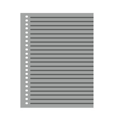 binder papper hand drawn stationery vector