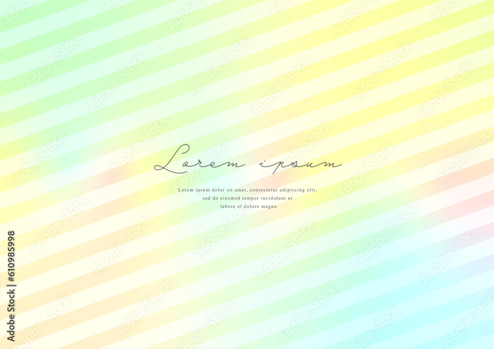 Wall mural background design with stripes and gradient
