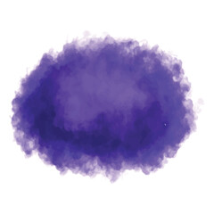 Abstract purple splash watercolor design