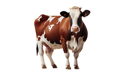 Fototapeta na wymiar cow transparent background