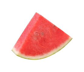 Sliced of watermelon isolated transparent png
