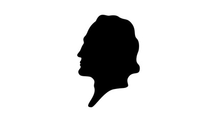 Johann Pachelbel silhouette