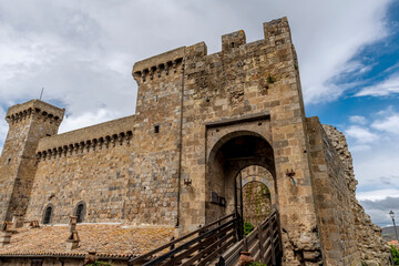 Rocca Monaldeschi della Cervara fortress, Bolsena, Italy