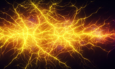 Naklejka premium epic energy background to use in your works with created Generative AI Technology