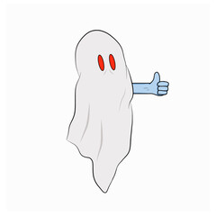 cartoon ghost