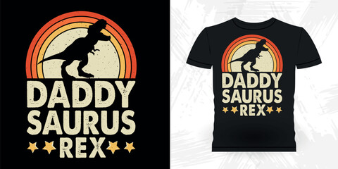 Funny Dad Lover Grandpa Retro Vintage Father's Day T-shirt Design