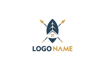 Creative logo design designated for the real estate industry.