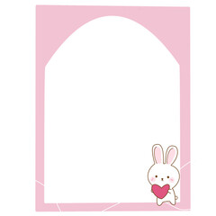 easter bunny card