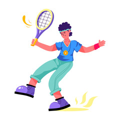 Tennis Player 