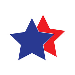 star icon vector on a white background