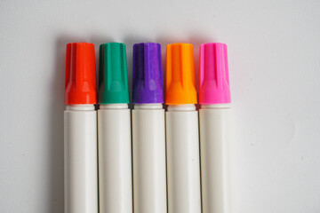 close up of colorful paints