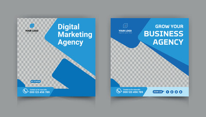 digital marketing social media poster template design.
corporate business ads for social media post design.