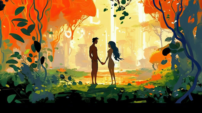 Adam And Eve Sin Images – Browse 967 Stock Photos, Vectors, and Video | Adobe Stock