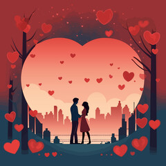 couple love heart, valentines